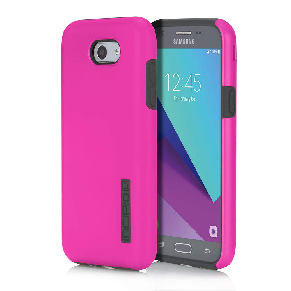 Incipio Samsung Galaxy J3 / J3 Emerge / Express Prime 2 / Amp Prime 2/ J3 Eclipse/ J3 Mission DualPro Case - Pink/Black