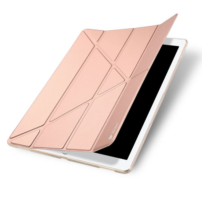 DUX DUCIS SKIN FOLIO GEL CASE FOR APPLE IPAD PRO (12.9) 1ST/2ND GEN - ROSE GOLD