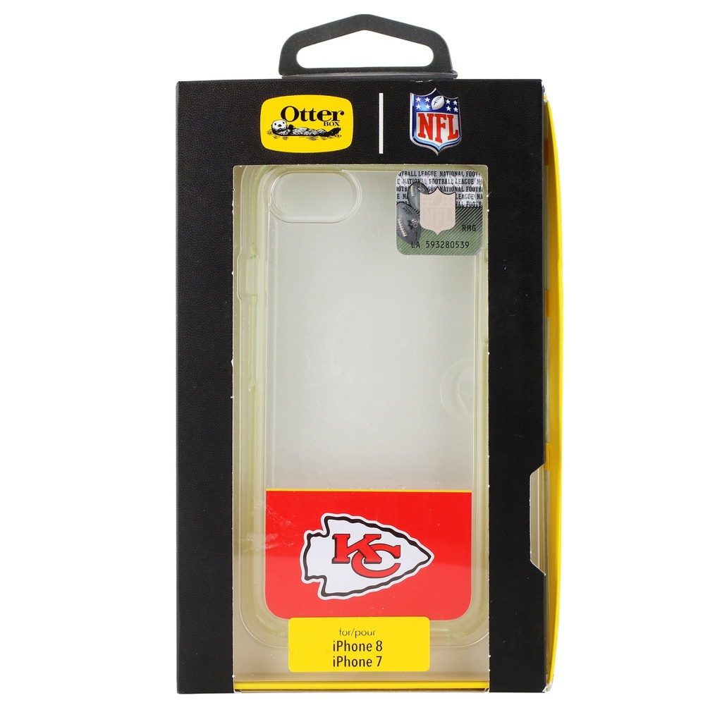 OTTERBOX NFL SYMMETRY SERIES CASE FOR IPHONE 8 & 7 (ONLY) - RETAIL PACKAGING - CHIEFS
