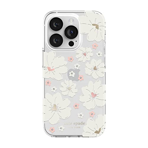 KATE SPADE NEW YORK PROTECTIVE HARDSHELL CASE COMPATIBLE WITH APPLE IPHONE 14 PRO - CLASSIC PEONY [KSIPH-223-CFLCC]