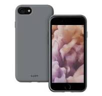 LAUT | HUEX PASTELS CASE FOR IPHONE SE 2020 / IPHONE 8/7/6 | REFRESHING PASTEL COLORS | EASY TO SNAP ON & OFF | QI WIRELESS CHARGER COMPATIBLE • FOG GREY