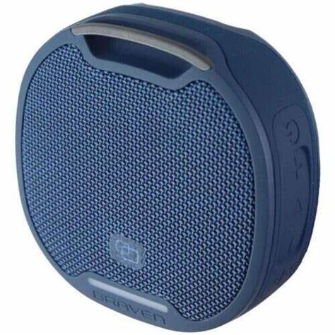 BRAVEN TAP-IN BRV-S RUGGED PORTABLE BLUETOOTH SPEAKER - BLUE