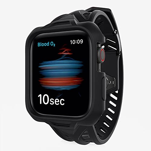 ITSKINS SPECTRUM COMBO FOR APPLE WATCH SERIES SE 6 & 5 & 4 40MM - BLACK