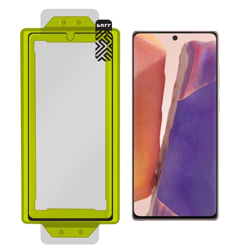 FORTRESS CURVED SCREEN PROTECTOR FOR SAMSUNG GALAXY NOTE 20 WITH $200 DEVICE COVERAGE AND PRECISE INSTALLATION TOOL [SCRATCH RESISTANT] [LIFETIME REPLACEMENTS]