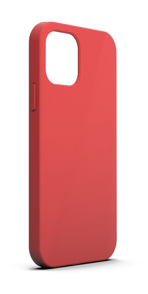 BASE MAGSAFE COMPATIBLE LIQUID SILICONE GEL/RUBBER CASE IPHONE 12 MINI (5.4) - RED