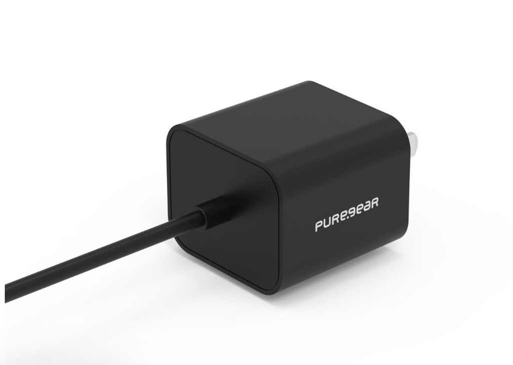 PURE GEAR 12W CORDED LIGHTNING WALL CHARGER (5 FT)