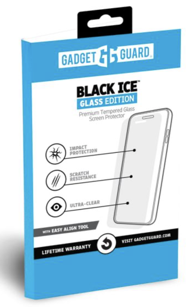 GADGET GUARD BLACK ICE PLUS GLASS SCREEN PROTECTOR FOR MOTO G STYLUS (2020) - CLEAR