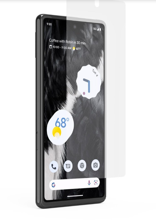 PUREGEAR GOOGLE PIXEL 7 STEEL 360 ANTIMICROBIAL TEMPERED GLASS SCREEN PROTECTOR WITH PERFECT ALIGNMENT TRAY