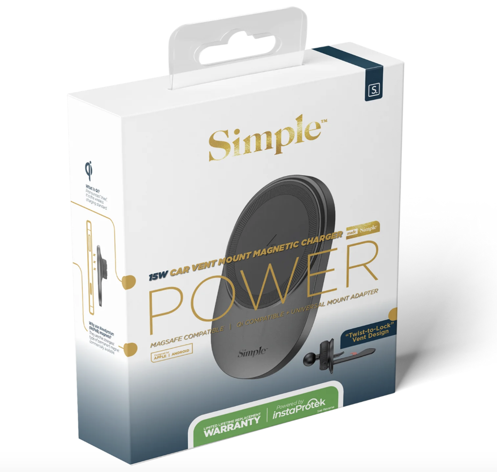 SIMPLE MAGNETIC MAGSAFE CAR VENT CHARGER