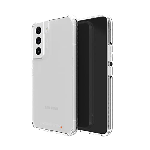 GEAR4 ZAGG CRYSTAL PALACE - CLEAR CASE - THAT HIGHLIGHTS THE D3O PROTECTION MATERIAL FOR SAMSUNG GALAXY S22 5G