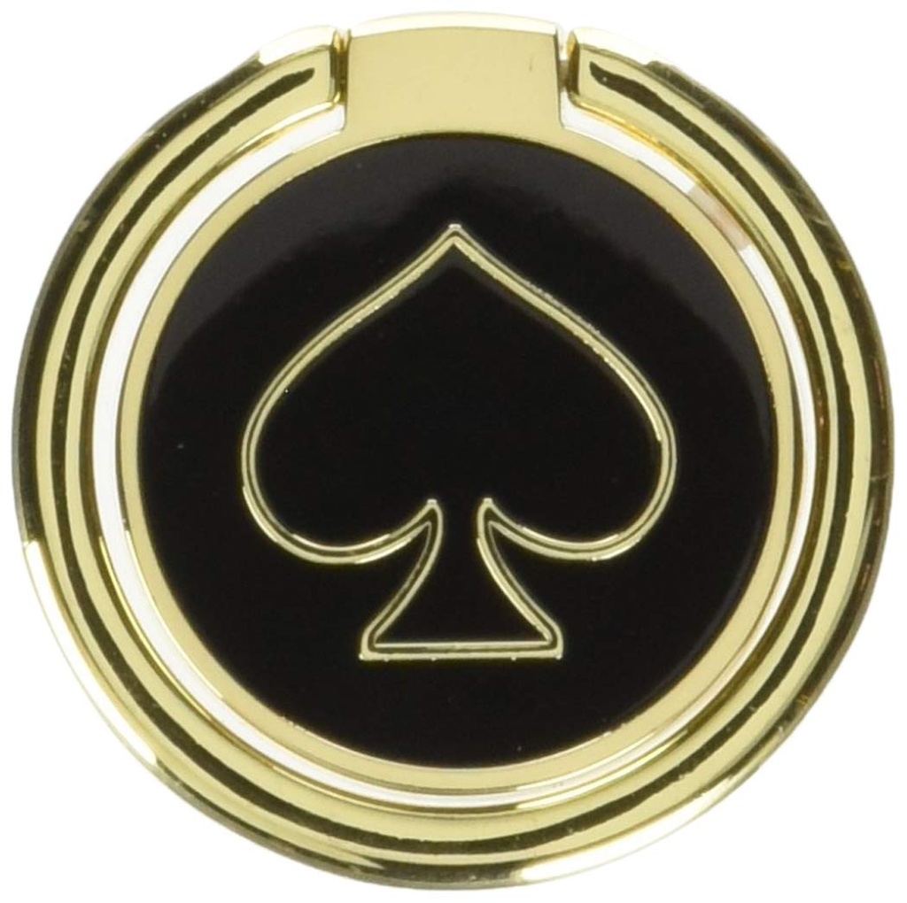 KATE SPADE NEW YORK UNIVERSAL STABILITY RING (KSUNV-001-GBLK) GOLD/BLACK