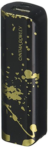 CYNTHIA ROWLEY 2200MAH EXTERNAL BATTERY PACK FOR UNIVERSAL SMARTPHONES - BLACK